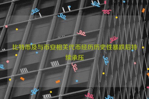 比特币及与币安相关代币经历历史性暴跌后持续承压