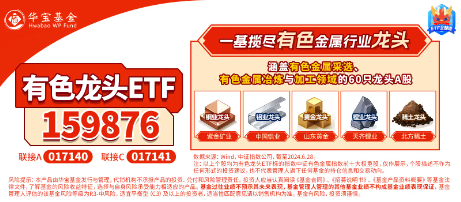 逆市涨超2%!有色龙头ETF(159876)霸居全市场ETF涨幅榜前十!铜、铝、黄金携手狂飙,紫金矿业涨逾4% 第3张 逆市涨超2%!有色龙头ETF(159876)霸居全市场ETF涨幅榜前十!铜、铝、黄金携手狂飙,紫金矿业涨逾4% 第3张